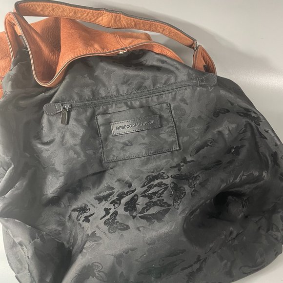 Rebecca Minkoff "Bryn" Double Zip Hobo Shoulder Handbag - Picture 9 of 15